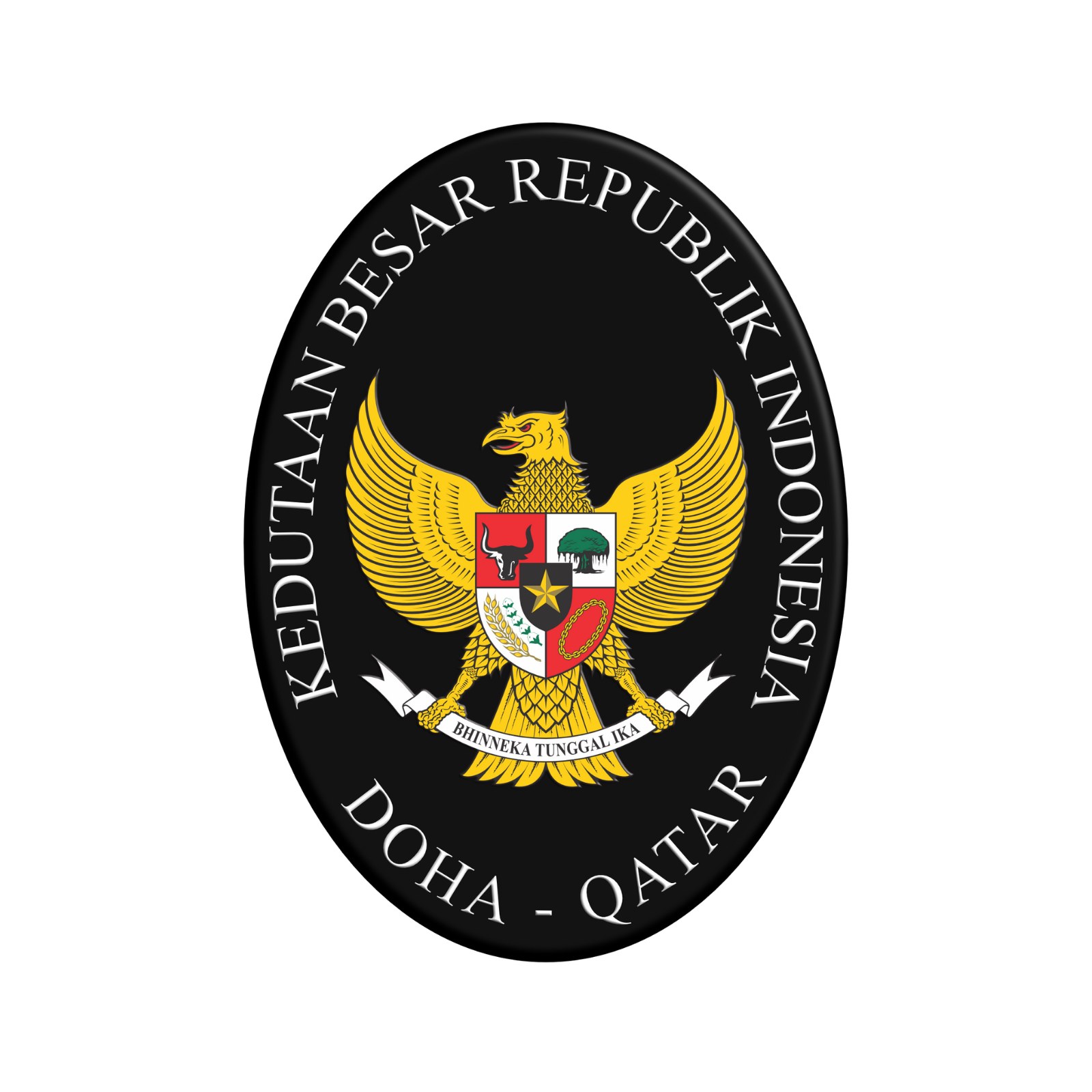 شركاء معرض حوار الورق: السفارة الإندونيسية في قطر.