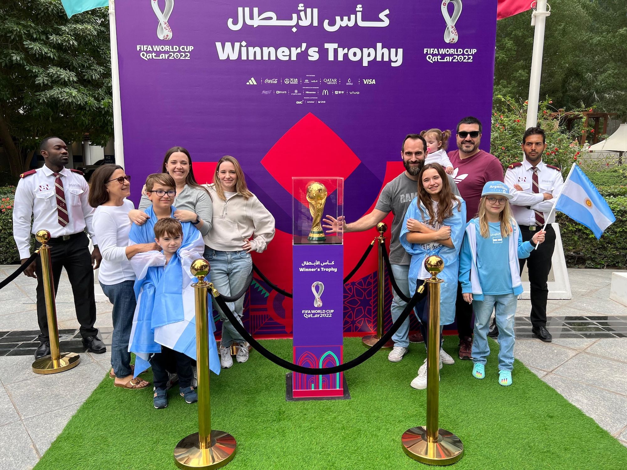 Argentinian Fans in Doha