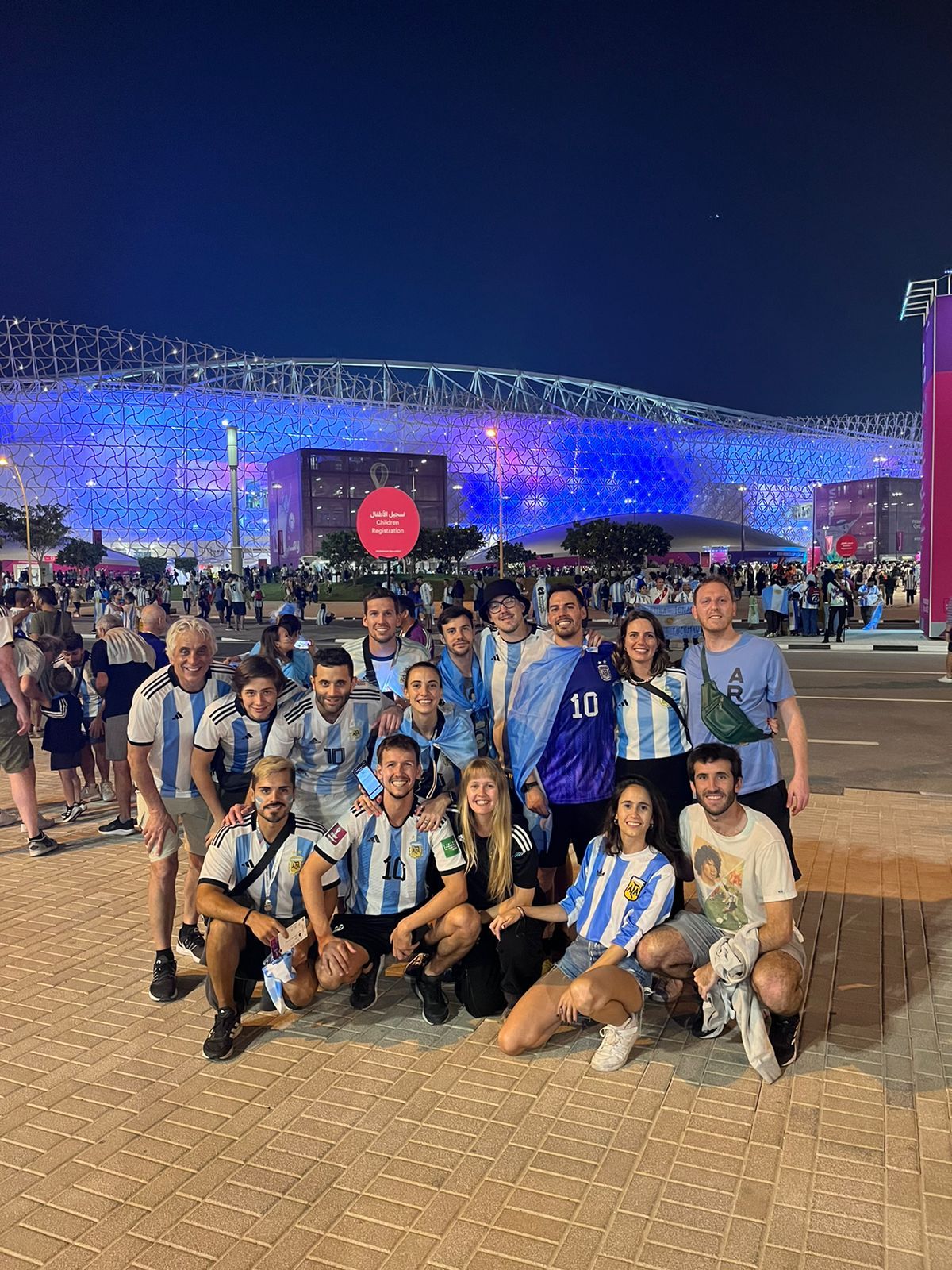 Argentina Fans in Qatar