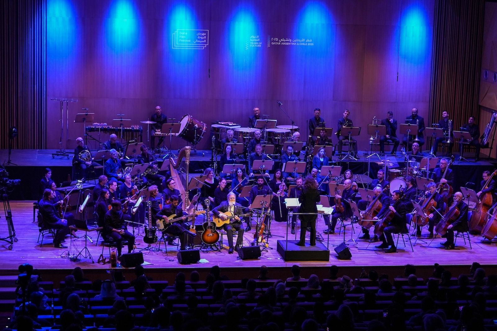 Scoring - Gustavo Santaolalla with the Qatar Philharmonic Orchestra