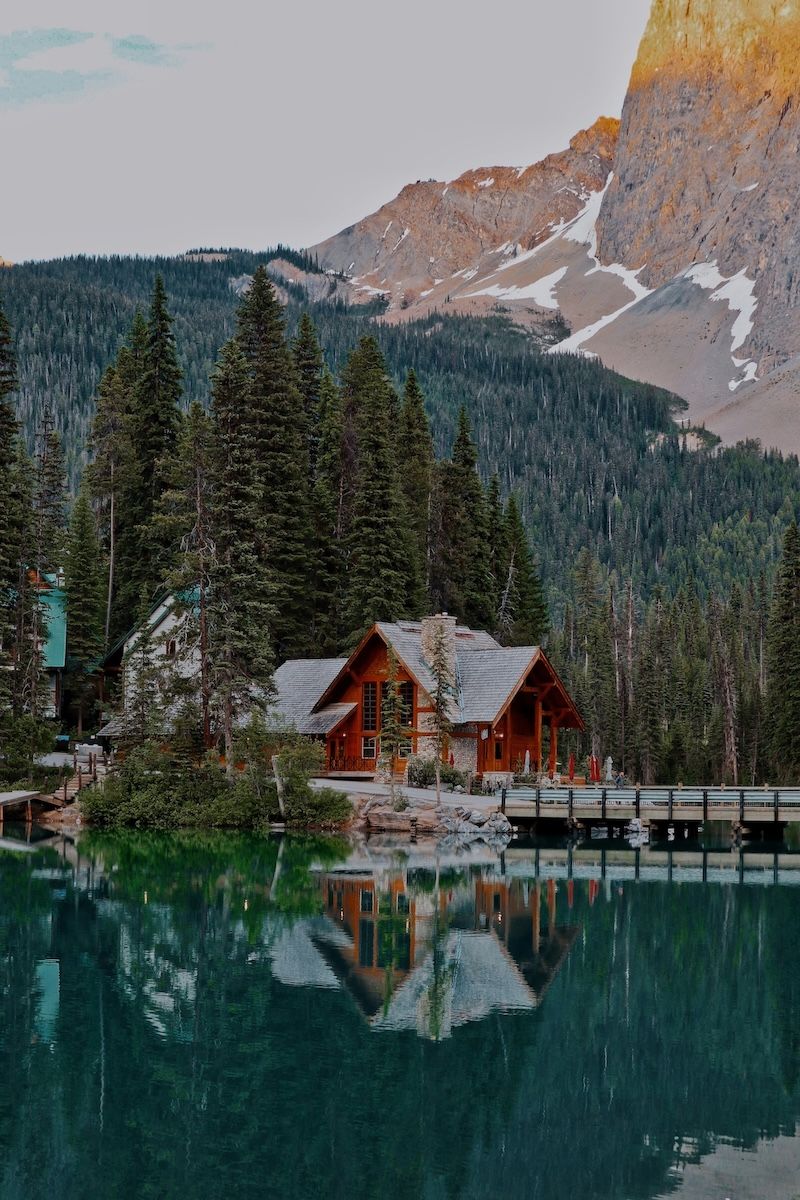 The Emerald Lake Lodge in Yoho National Park, British Columbia, Canada