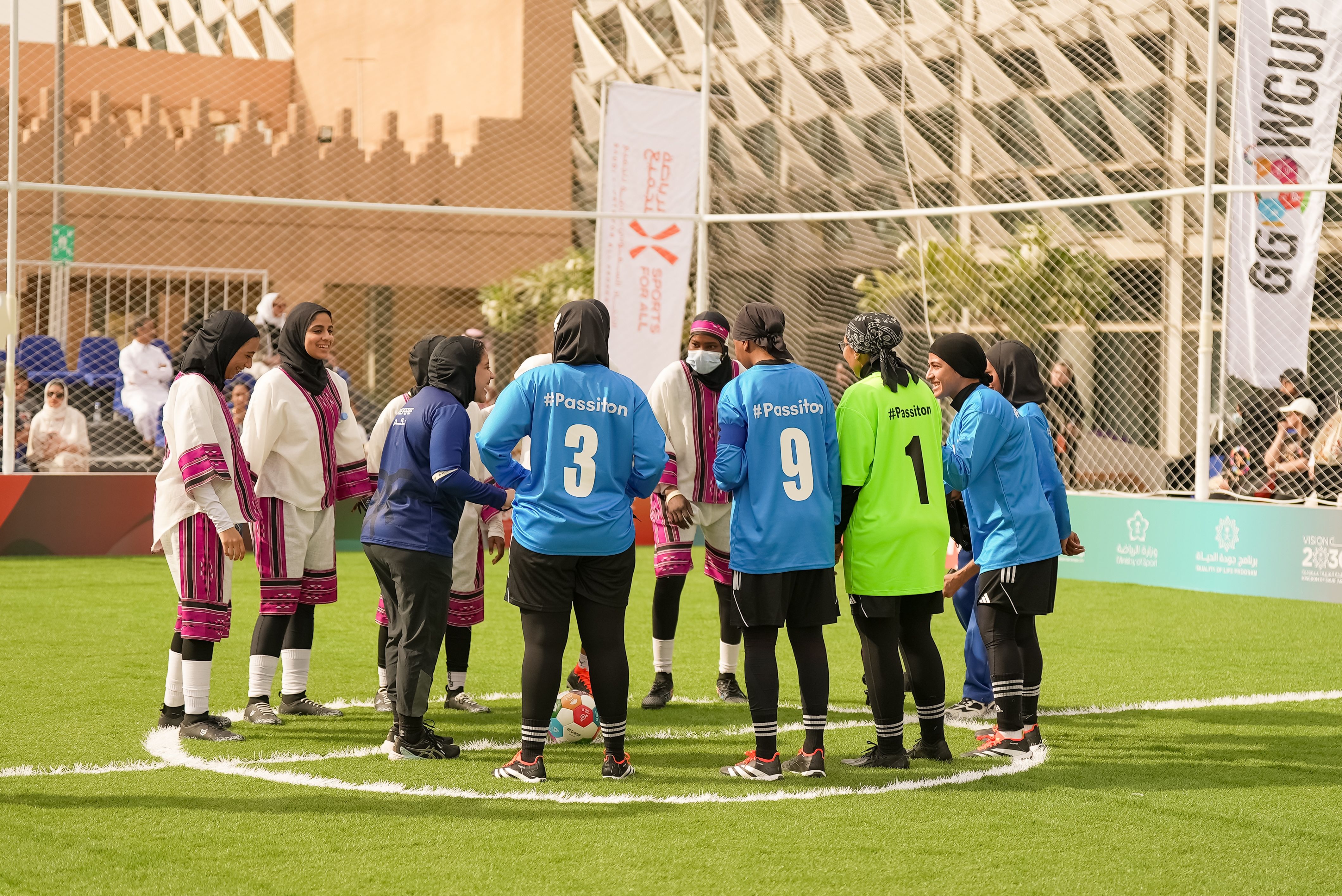 "She Plays" Football Team