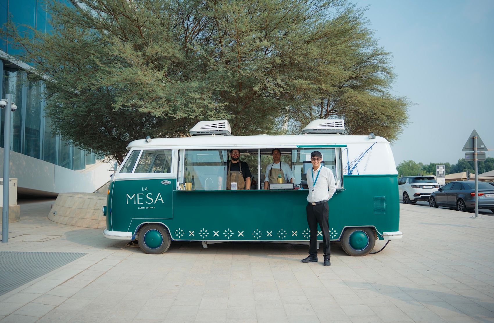 Latin Food Truck at Qatar National Library