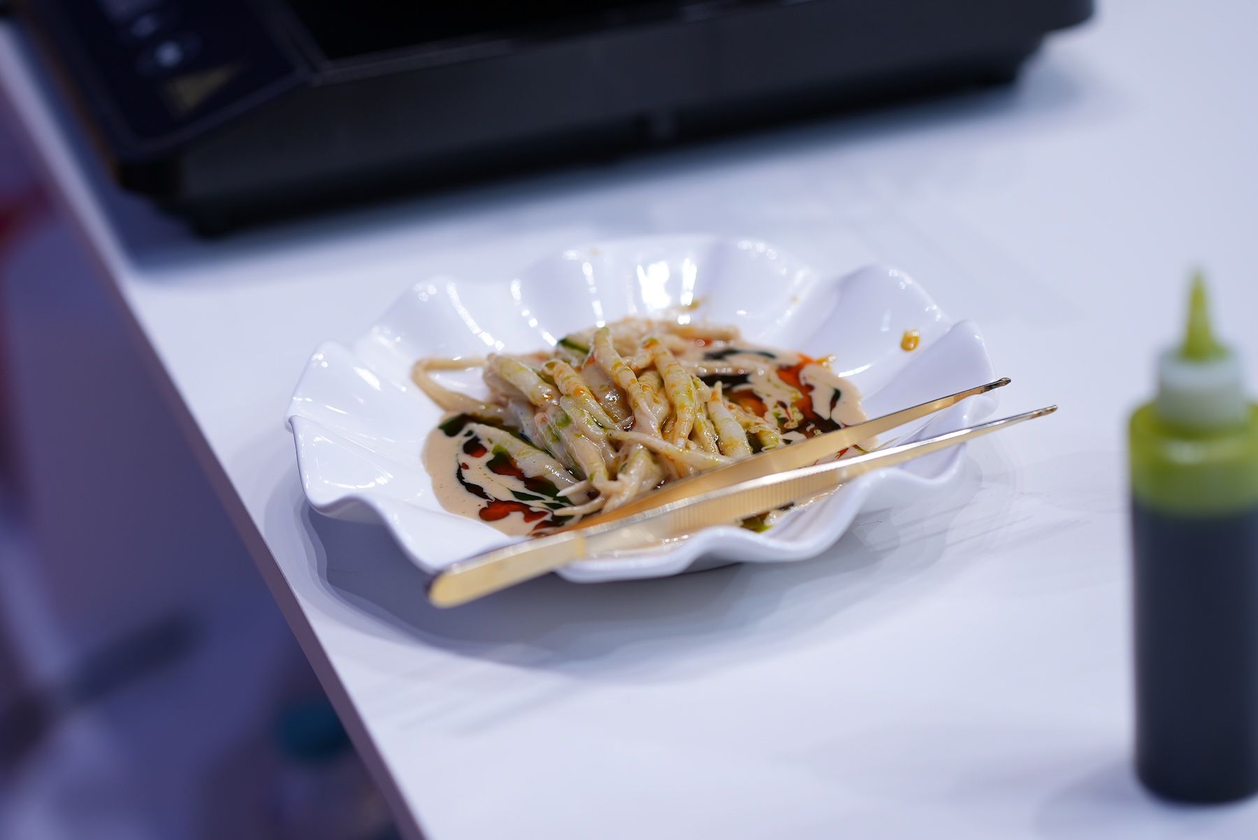 A dish by Canadian Chef Eric Chong at QIFF 2026