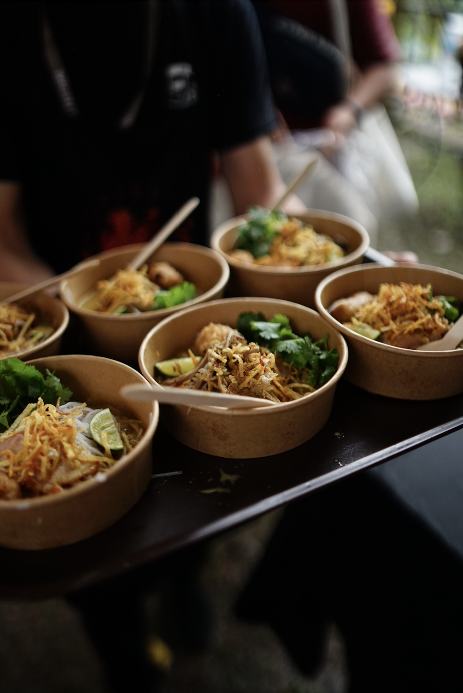 أطباق مهرجان أوبود للأغذية 2023، العام الثقافي قطر – إندونيسيا 2023.