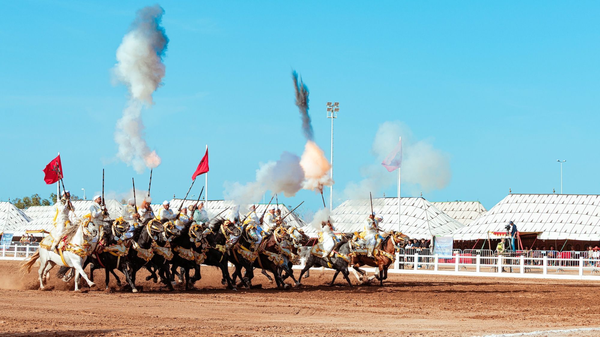 Tbourida Show at Al Shaqab