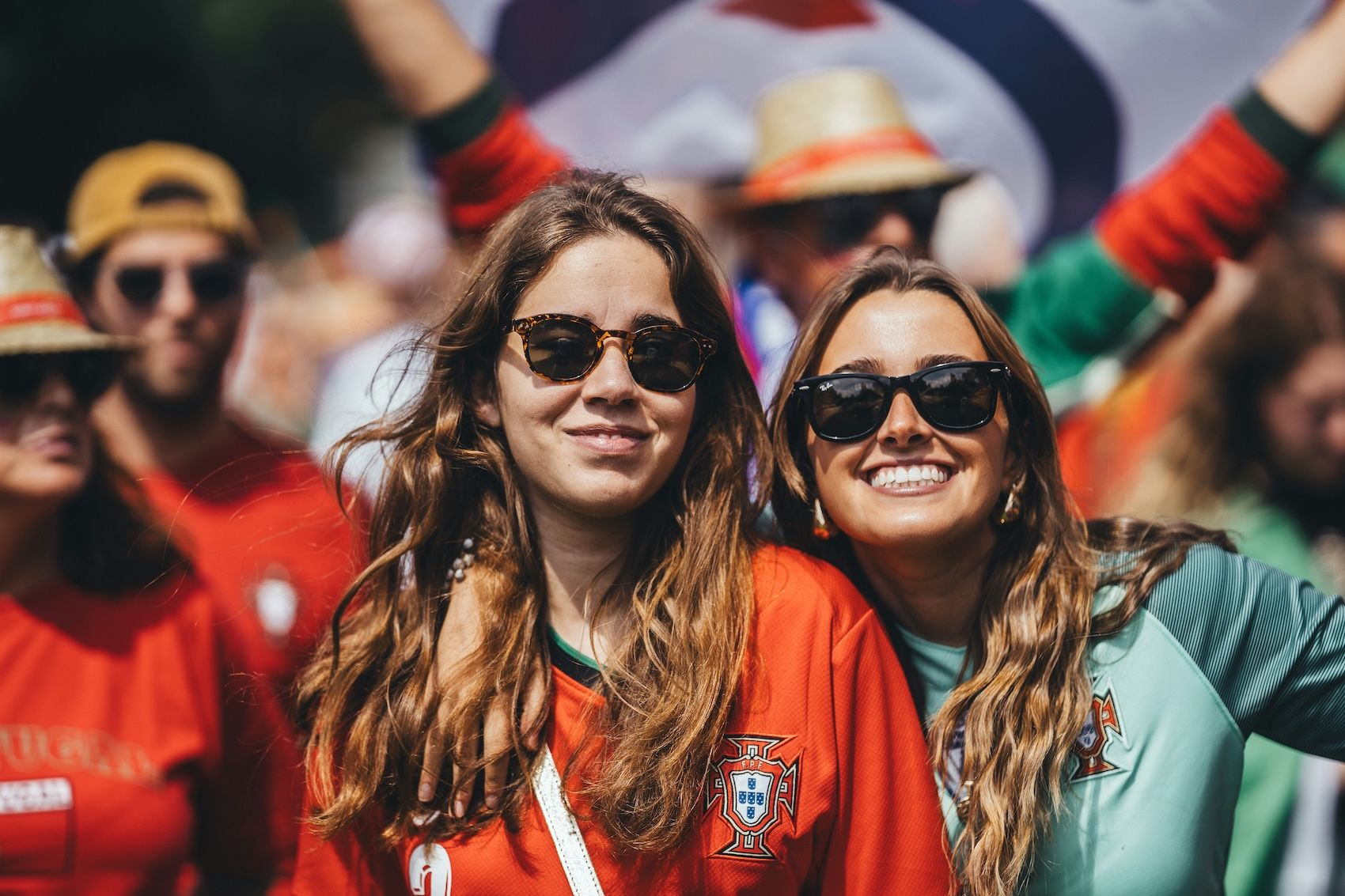 Portugal supporters attending a FIFA World Cup match
