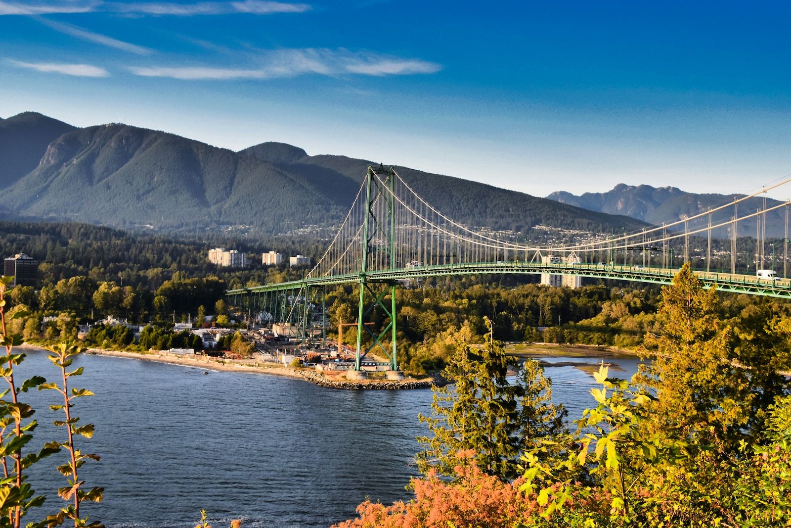 Lions Gate Bridge of Vancouver